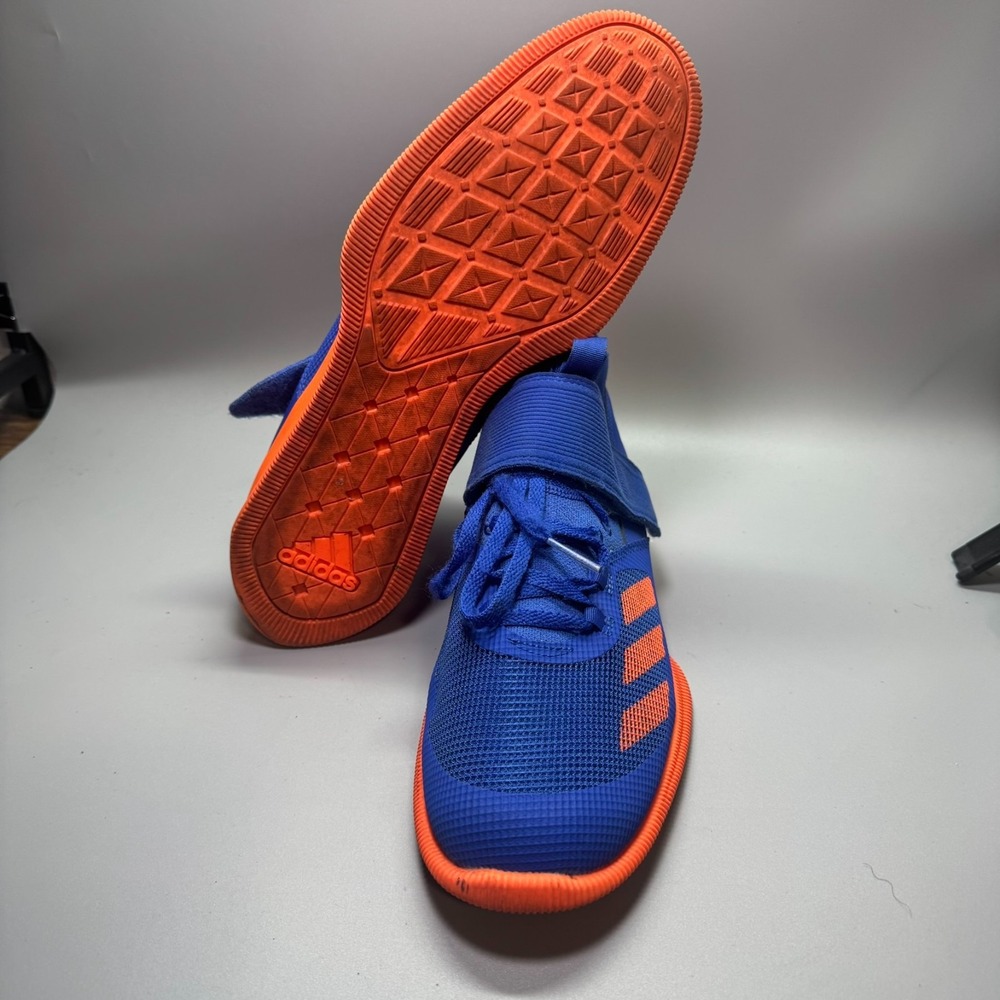 ADIDAS Crazy Power RK Blue Orange Weightlifting Lifting Training Shoes Mens‎ 10 - Picture 7 of 9